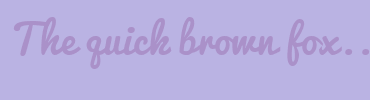 Image with Font Color AA91C9 and Background Color BAB3E3